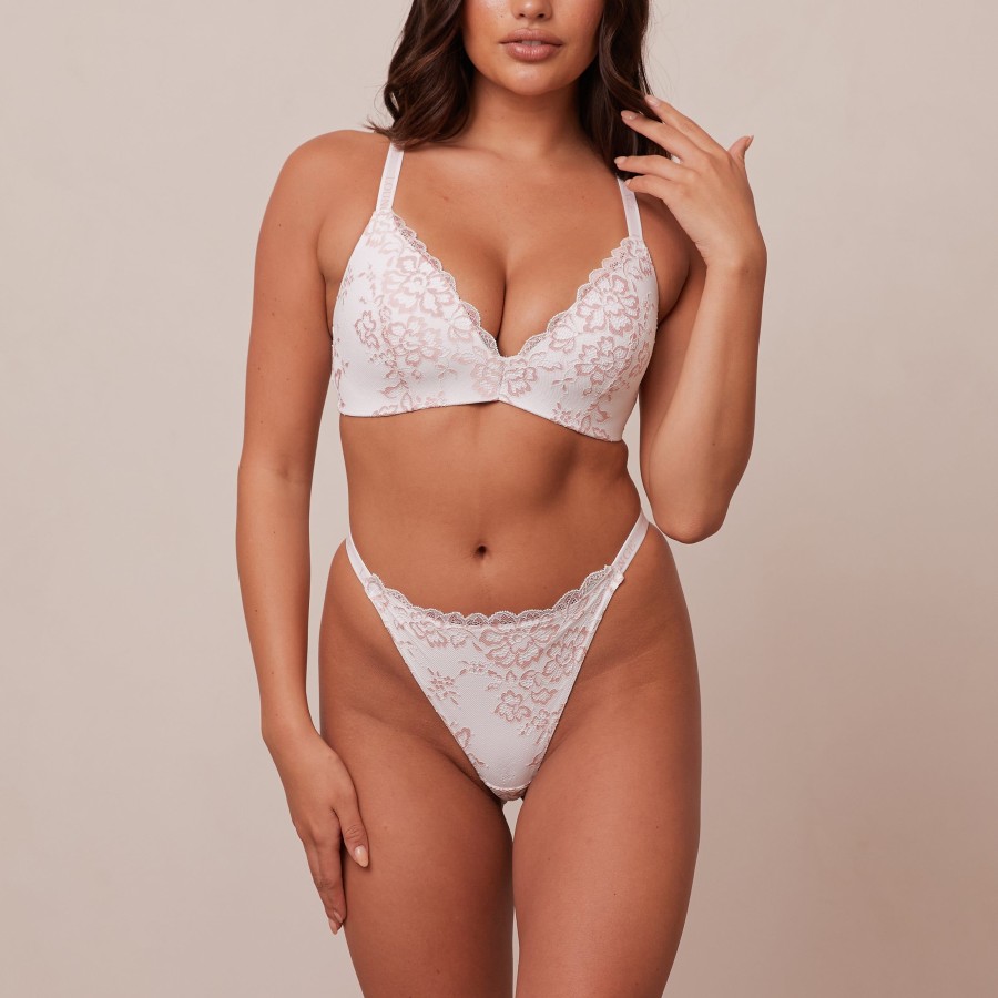 Bras Lounge Non&Wired | Lace Magic Bra - White