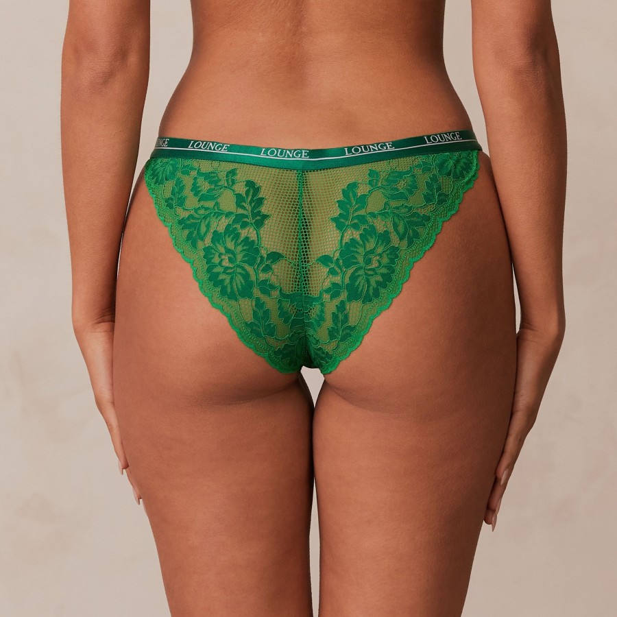 Bottoms Lounge Briefs | Luxe Briefs - Emerald