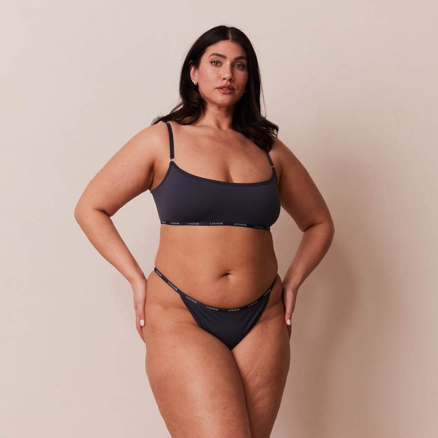 Bras Lounge Non&Wired | Essential Bralette - Blue Charcoal