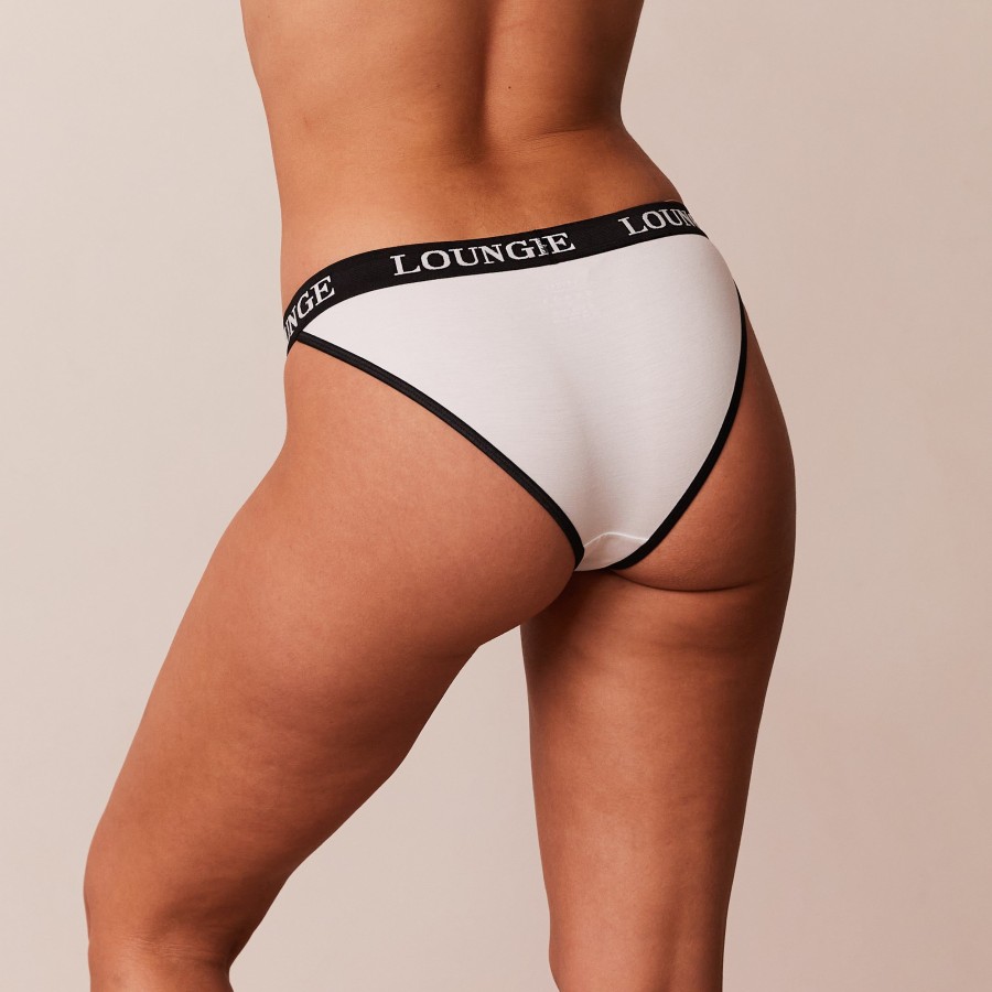 Bottoms Lounge Bundle & Save | Bamboo Triangle Briefs - White