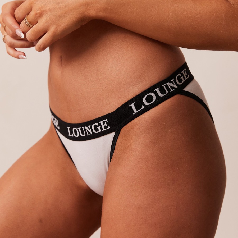 Bottoms Lounge Bundle & Save | Bamboo Triangle Briefs - White