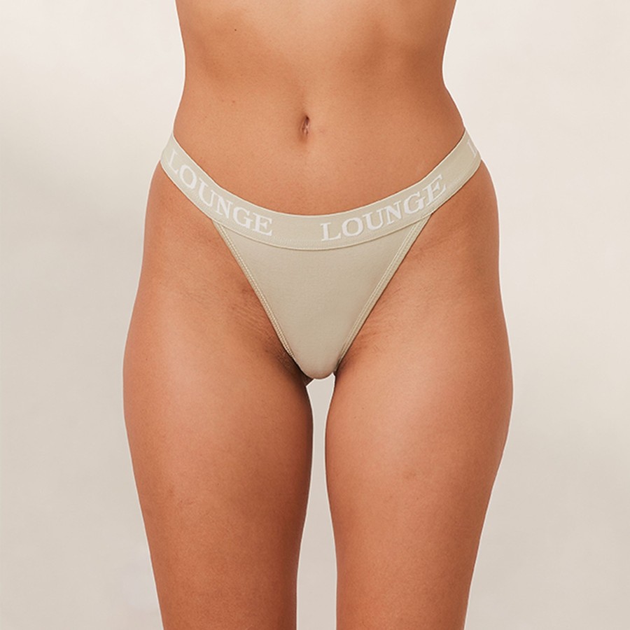 Bras Lounge Maternity & Nursing | Bamboo Triangle Thong - Olive