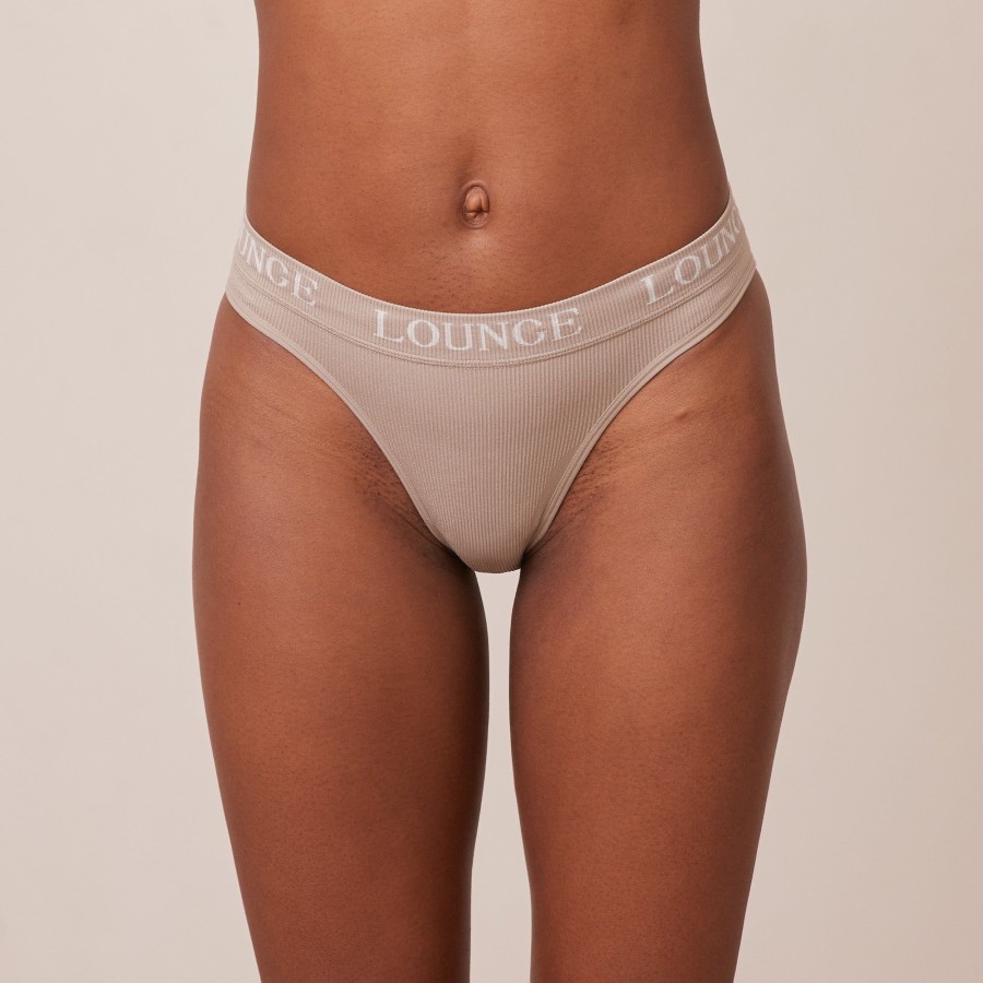 Bottoms Lounge Seamless | Seamless Briefs - Mink