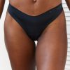 Bottoms Lounge Briefs | Seamless Mesh Cheeky Briefs - Black