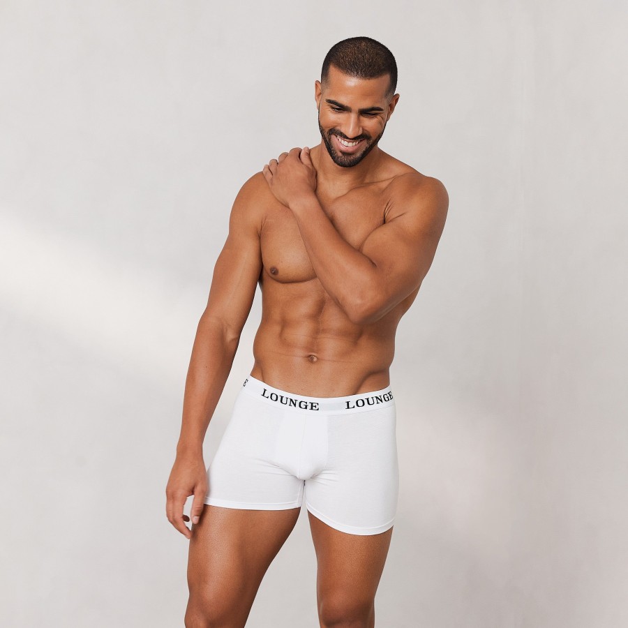 Bottoms Lounge Multipacks | Men'S Everyday Boxers (3 Pack) - White