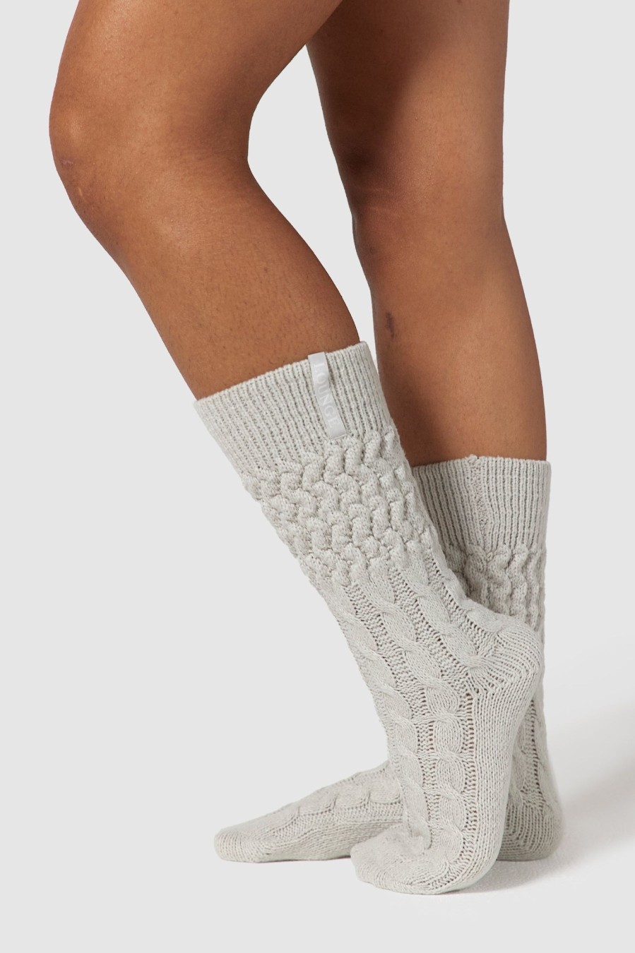 Apparel Lounge Socks | Snug Knitted Socks - Frost