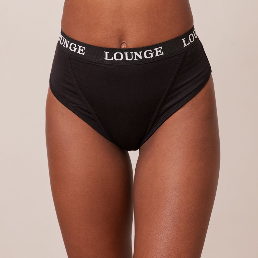 Bottoms Lounge Briefs | Bamboo Basic Briefs - Black