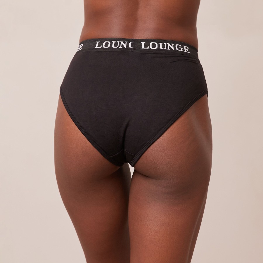 Bottoms Lounge Briefs | Bamboo Basic Briefs - Black