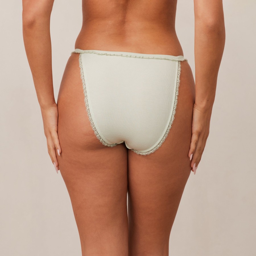 Bottoms Lounge Bundle & Save | Fruity 'Peachy Cheeks' Briefs - Mint