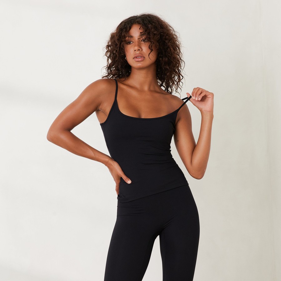 Apparel Lounge T-Shirts & Tops | Essential Cami Top - Black