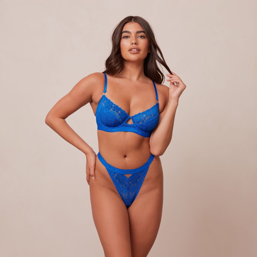 Bras Lounge Non&Padded | Flair Balcony Bra - Cobalt Blue