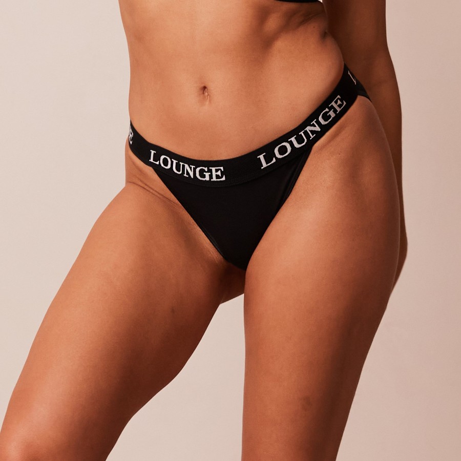 Bras Lounge Maternity & Nursing | Bamboo Triangle Briefs - All Black