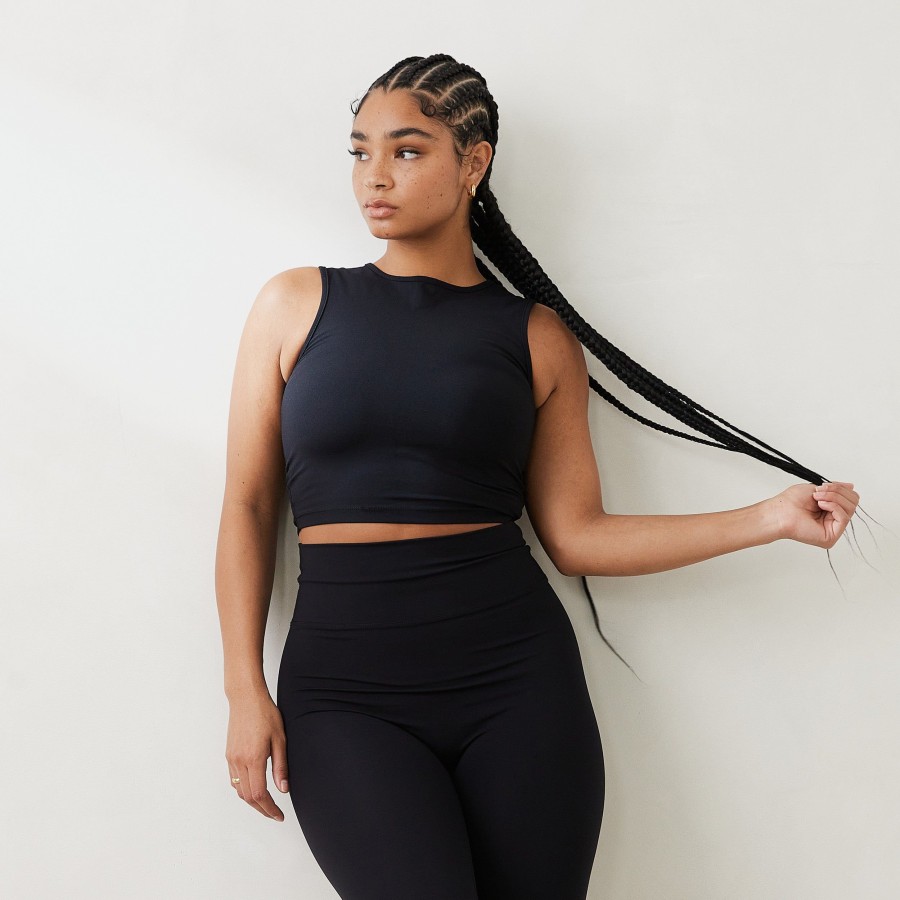 Apparel Lounge T-Shirts & Tops | Essential Tank Top - Black