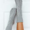 Apparel Lounge Accessories | Cosy Knitted Socks - Grey