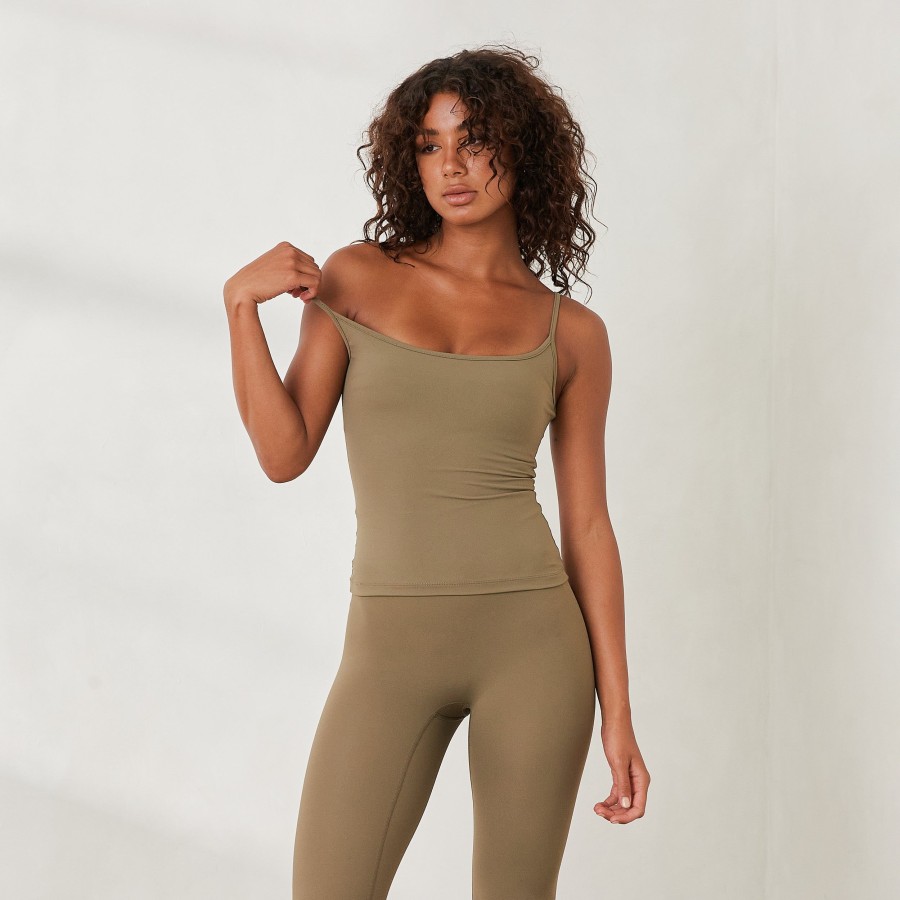 Apparel Lounge T-Shirts & Tops | Essential Cami Top - Olive