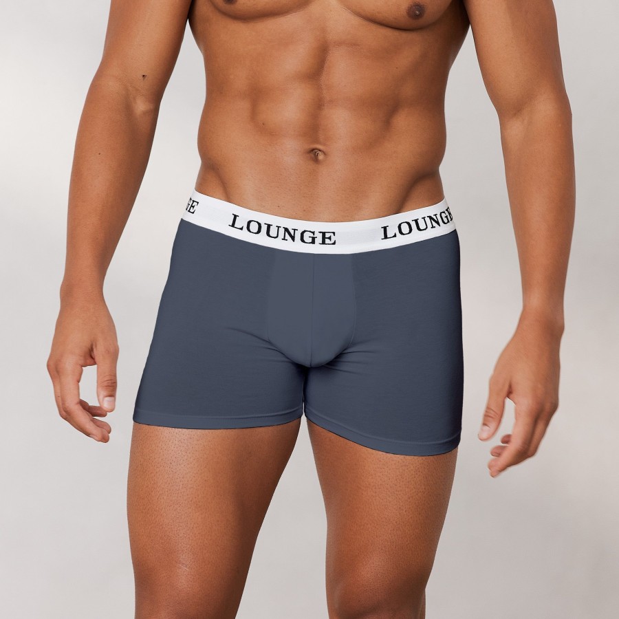 Bottoms Lounge Multipacks | Men'S Everyday Boxers (3 Pack) - Smoked Blue