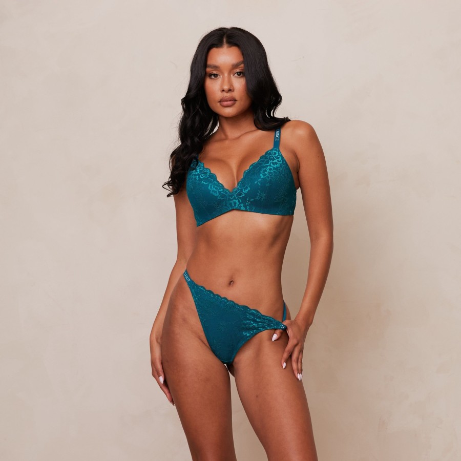 Bras Lounge Non&Wired | Lace Magic Bra - Turquoise